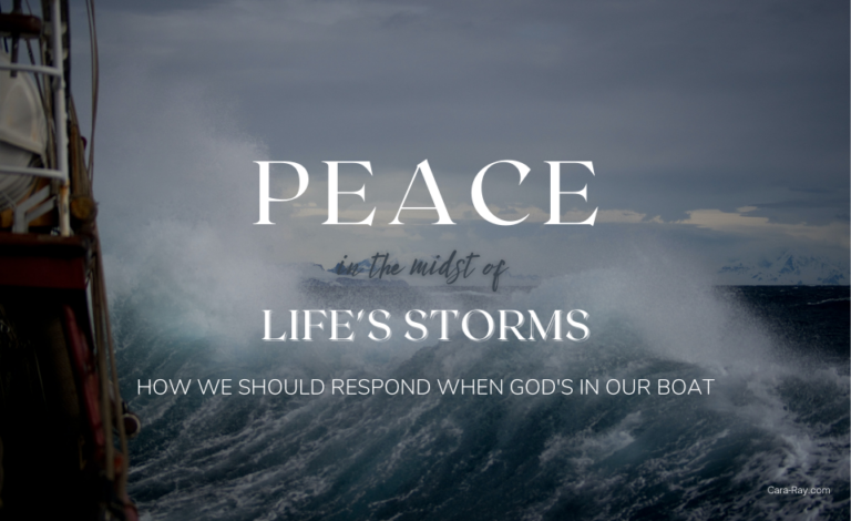 Peace in the Midst of Life's Storms