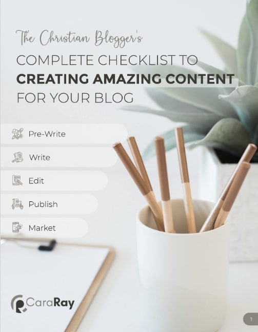Complete Blogging Checklist